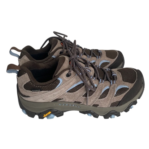 Merrell Women’s Moab 3 waterproof Vibram Sole Hiking Shoes 9.5 - Picture 1 of 7